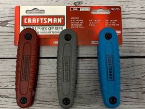 lot 15 image: Craftsman 3 Pack Hey Keys & Torx Set