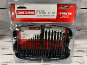 lot 24 image: New Craftsman 21pc Drill Bit Set