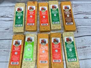 lot 26 image: Lot of 10 Wisconsin Farmers Market Cheese $69 retail  (best buy 022020)