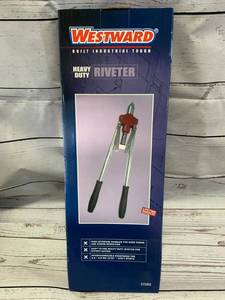 lot 30 image: New Heavy Duty Westward Riveter $49 retail