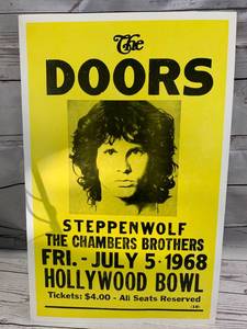 lot 31 image: The Doors Concert Poster