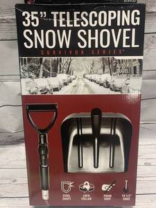 lot 58 image: 35 Telescoping Emergency Snow Shovel