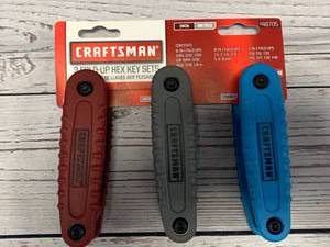 lot 88 image: Craftsman 3 Pack Hey Keys & Torx Set