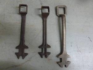 lot 48 image: Antique Buggy Wrenches