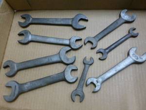 lot 80 image: Vintage Wrenches