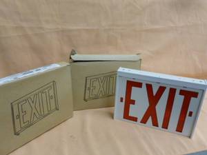 lot 102 image: New Exit Signs