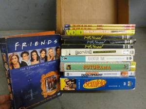 lot 118 image: T.V Series DVDs