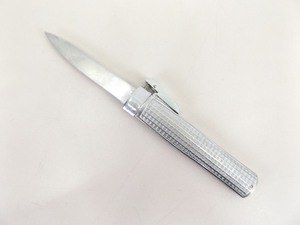 lot 8 image: Vintage Push Button Automatic Gravity Knife