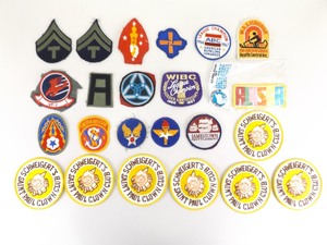 lot 17 image: Vintage Military etc. Patch Collection