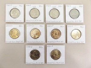 lot 87 image: 10 HIGH GRADE US Mint Susan B. Anthony and&nbspSacagawea Dollars