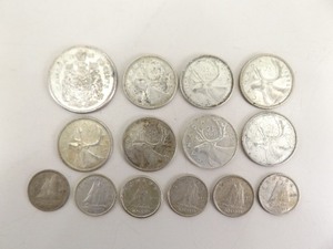 lot 94 image: $2.60 Face of Vintage Canadian Silver Coins