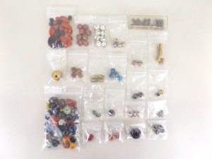 lot 30 image: Lot of Misc. African Trade Beads, Venetian Beads, Wedding Cake, etc.