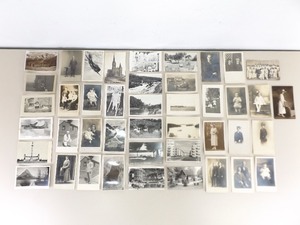 lot 31 image: Lot of Antique Real Photo Postcards RPPC
