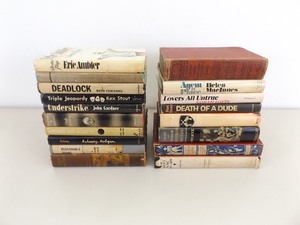 lot 39 image: Large Lot of First Edition etc. Books With Dust Jackets etc.