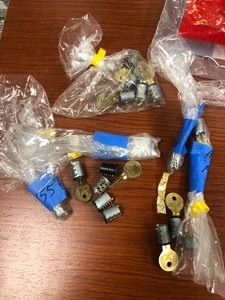 lot 70 image: Locks and Keys for Office Equipment