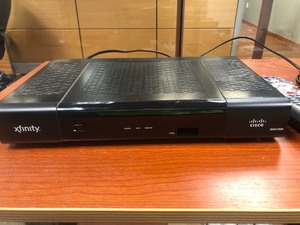 lot 57 image: Xfinity Cisco RNG150N Cable Receiver Box with remote