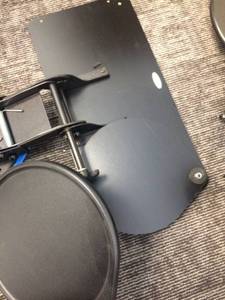 lot 64A image: MSRP $125 Each Lot Of 3&nbspSunway Knob-Operated Keyboard Tray System With Teardrop Mouse Tray - 2 Appear Never Used