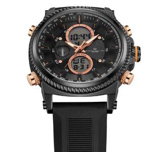 lot 106 image: Mens Adventurer  48mm Elite Silicone Desert Rose