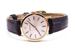 lot 7 image: Ladies Rolex 14k Yellow Gold Estate Watch - $4000 Appraisal