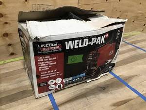 lot 2 image: Lincoln Electric 88 Amp Weld Pack HD Flux-Core Wire Feed Welder for Welding up to 18 in. Mild Steel, 115-Volt