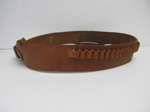 lot 16 image: Vintage Genuine Leather Western Style Gun Belt