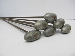 lot 29 image: Group of 6 Original 1903 Springfield Rifle Gun Cleaning Rods