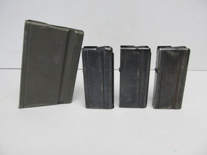 lot 41 image: Vintage Military Ammo Gun Magazine Clips - M1918 B.A.R. and M1 Carbine