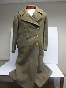 lot 79 image: Nice Original Vintage WW2 Wool Long Coat