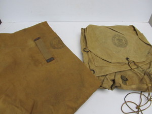 lot 170 image: Old Vintage BOY SCOUTS of America Backpack & Rucksack