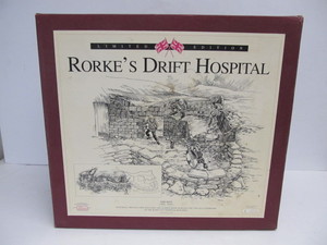 lot 151 image: Rorkes Drift Hospital Miniature Model Set