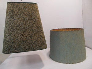 lot 70 image: Pair of Mid Century Table Lamp Shades