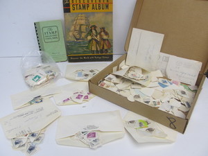 lot 91 image: Collection of Vintage Stamps