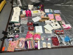 Large Lot of bachelorette Accessories - Sunglasses, shirts, mugs,  Adult, Party, Gag, Gifts MORE