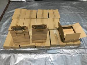 Brown Paper Bags - 14 Boxes of 12 Bags Each