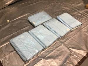 Lot of  10 Non-slip memory foam bath pads