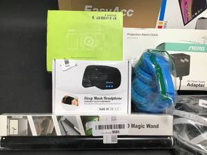 Mixed Lot Of Electronics Tablet, Earbuds, Dashboard Camera and MORE