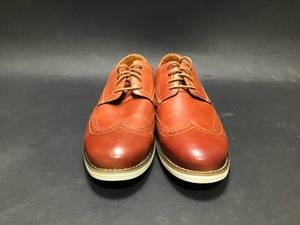 VOSTEY Mens Dress Shoes Leather Brogue Wingtip Oxford Shoes