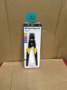 lot 72 image: Apollo 38 in., 12 in. and 34 in. PEX Quick-Cinch Clamp Tool in good condition