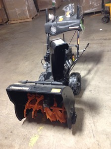 lot 508 image: Power Care  24 in. Two-Stage Gas Snow Blower with Electric Start and Headlight in good working conditions