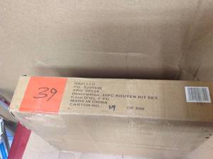 lot 39 image: Professional Woodworker 35-Piece Router Bit Set  in good condition
