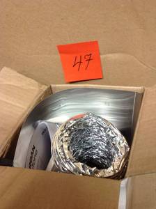 lot 47 image: Broan Wall Vent Ducting Kit  in good condition