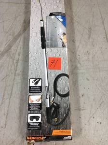 lot 71 image: Power Care 18 ft. 3,800 psi Telescoping Spray Wand for Pressure Washers  in good condition