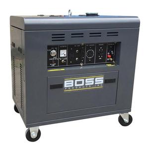 lot 55 image: Boss Portable Diesel Generator 8800 -DY8500LN-D - 2 -Speed 12 HP 120240 -Volt Diesel Motor with Single Cylinder Vertical 4-Stroke Air Cooled