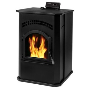 lot 203 image: Summers Heat 2,200-sq ft Pellet Stove 55-SHPCB120