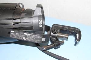 lot 10 image: Source Four 750-Watt Ellipsoidal Light  Professional Stage Light & Hanging Clamp