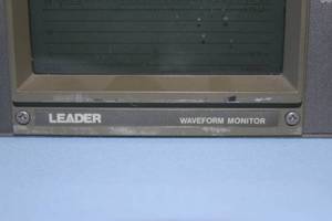 lot 38 image: Leader 5860C Waveform Monitor Video Testing  Test Equipment