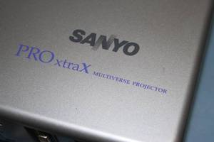 lot 69 image: Sanyo Ultra Portable High Resolution Multimedia LCD Projector  Projection System