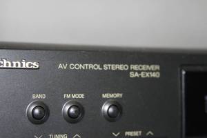 lot 78 image: Technics Audio  Video AV Stereo Receiver  Tuner