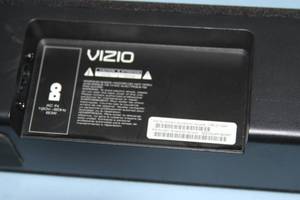 lot 93 image: Vizio 38 38 Inch Bluetooth Capable 2.1 Channel Sound Bar Sounder System with Wireless Subwoofer  Base