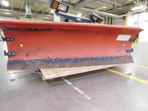 lot 214 image: 8 Western Pro Steel  Snow Plow with Cab Controls
